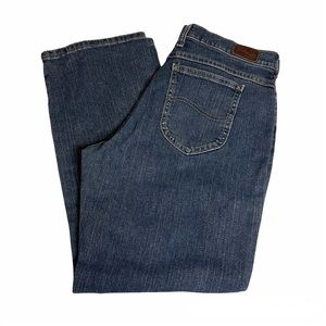 Lee Relaxed Straight Leg Sz 12 Petite